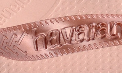 Shop Havaianas Top Tiras Flip Flop In Ballet Rose