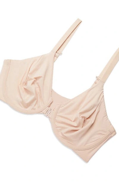 Chantelle Lingerie Norah Front Closure Molded Underwire Bra In Rose