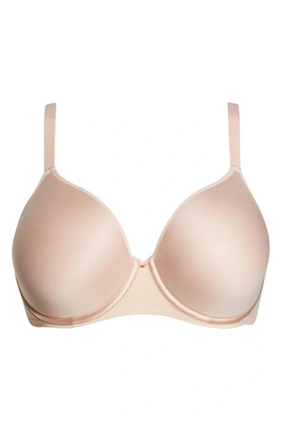 Chantelle Lingerie Comfort Chic Smoothing Memory Foam T-shirt Bra In Rose
