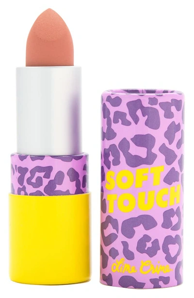 Shop Lime Crime Soft Lipstick In Stellar Pink