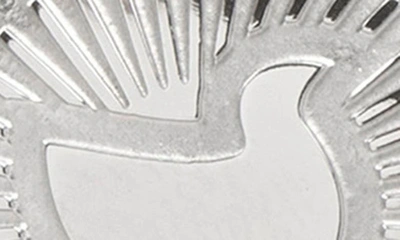 Cufflinks, Inc Silver Dove Radial Cuff Links In Silver