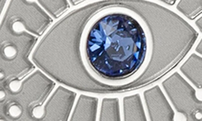 Cufflinks, Inc Evil Eye Amulet Cuff Links In Silver