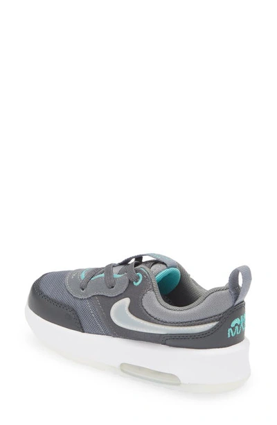 Shop Nike Kids' Air Max Motif Sneaker In Cool Grey/ Black