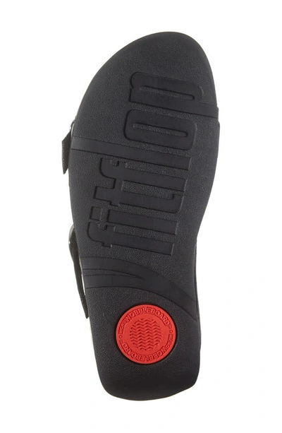 Shop Fitflop Lulu Slide Sandal In All Black