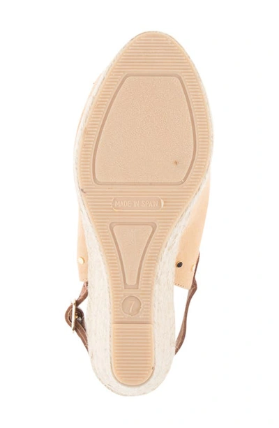 Shop Patricia Green Rock Star Espadrille Wedge Sandal In Camel