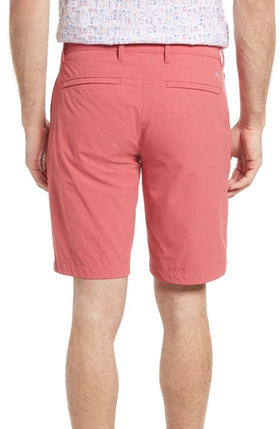 Shop Tommy Bahama Chip Shot Performance Shorts In New Red Sail