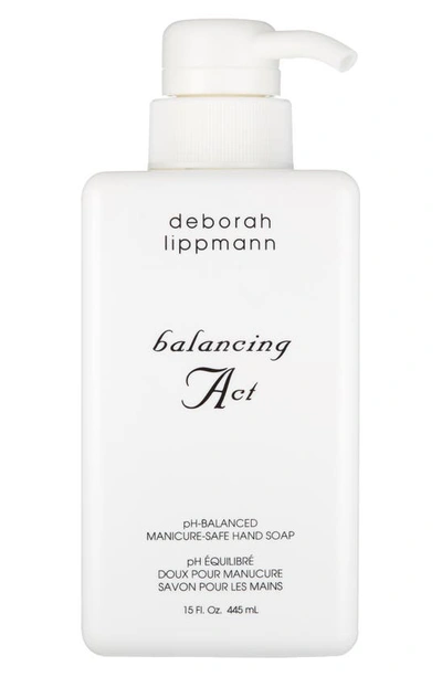 Deborah Lippmann Balancing Act Ph-balanced Manicure-safe Hand Soap, 15-oz.