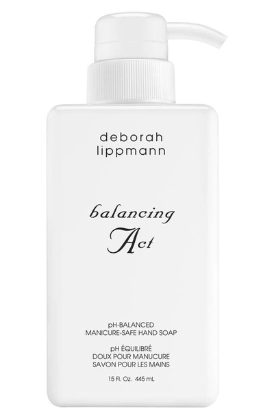 Deborah Lippmann Balancing Act Ph-balanced Manicure-safe Hand Soap, 15-oz.