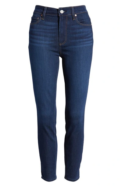 Shop Paige Hoxton Transcend High Waist Crop Skinny Jeans In Balmoral