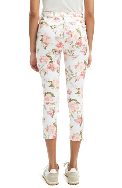 Shop 7 For All Mankind Floral Print Crop Skinny Jeans In Wild Garden