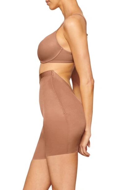 Barely There Shapewear Low Back Shorts In Sienna