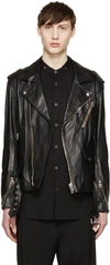 3.1 PHILLIP LIM / フィリップ リム Black Leather Moto Jacket