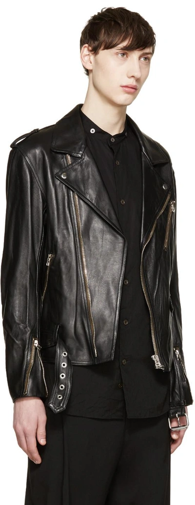 Shop 3.1 Phillip Lim / フィリップ リム Black Leather Moto Jacket