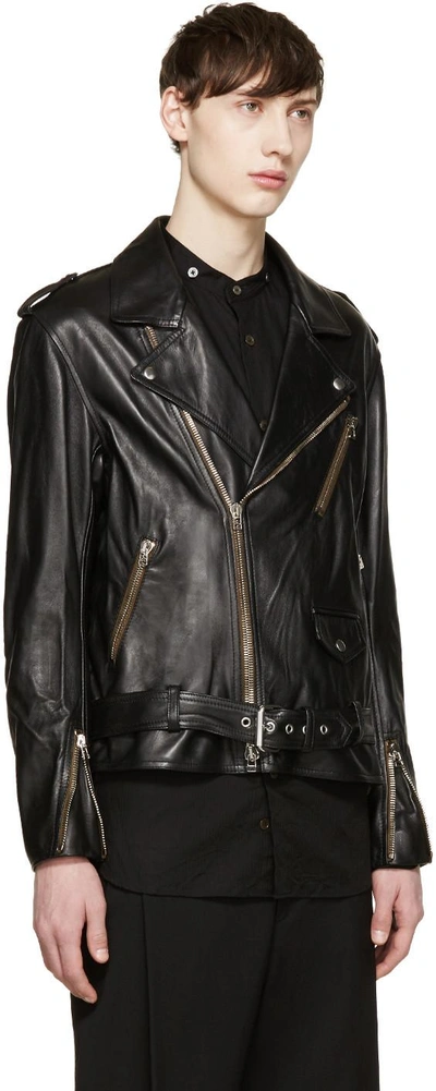 Shop 3.1 Phillip Lim / フィリップ リム Black Leather Moto Jacket