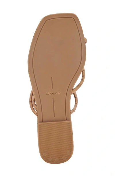 Shop Dolce Vita Leanna Slide Sandal In Natural Cork