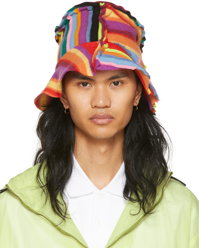 Shop Agr Multicolor Wool Bucket Hat