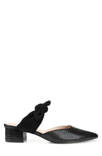 Journee Collection Melora Mule In Black