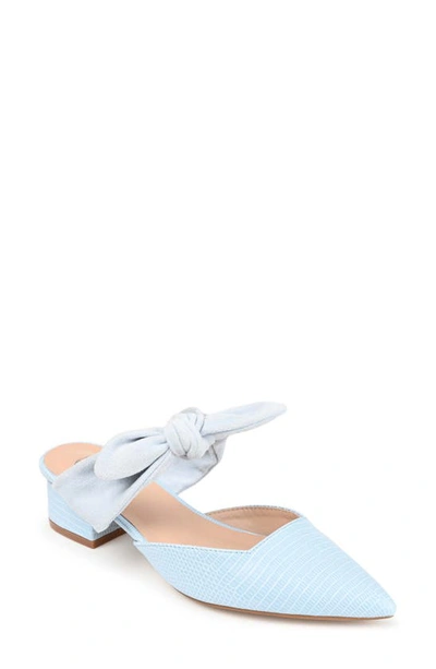 Shop Journee Collection Melora Mule In Blue