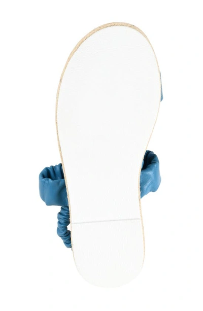 Journee Collection Womens Knowles Heeled Sandals In Blue