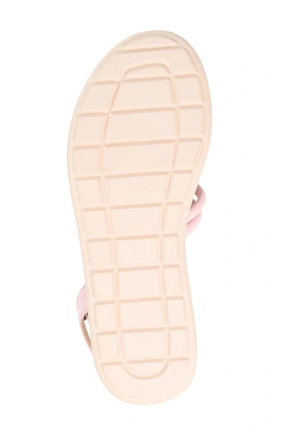 Journee Collection Tru Comfort Flatform Sandal In Lilac