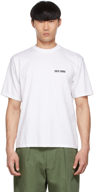 Shop Undercover White Cotton T-shirt