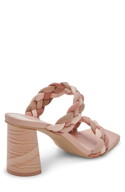 Shop Dolce Vita Paily Braided Sandal In Rose Multi Stella