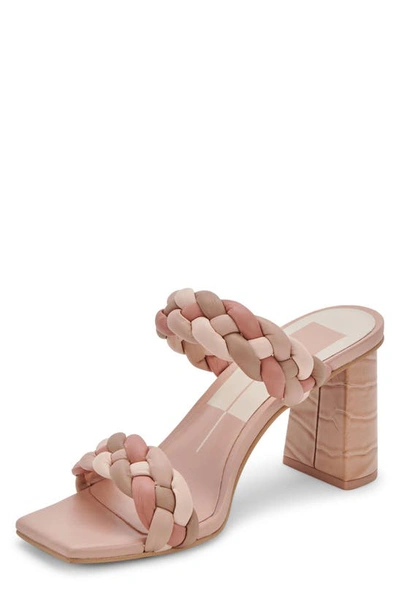 Shop Dolce Vita Paily Braided Sandal In Rose Multi Stella