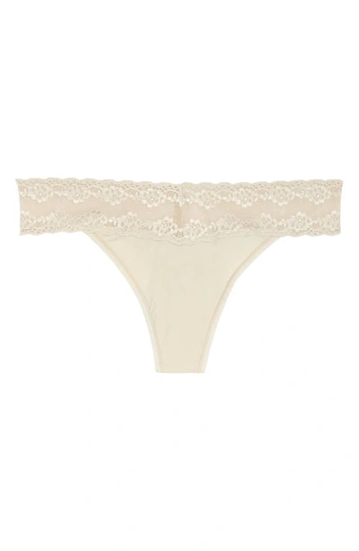 Shop Natori Bliss Perfection Thong In Marble