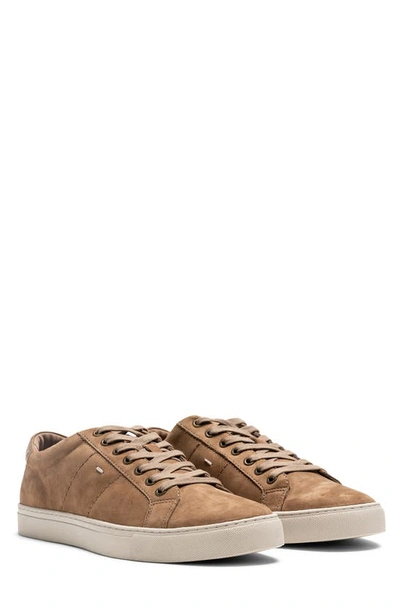 Rodd & Gunn Men's Endeavour Spirit Leather Low-top Sneakers In Marrone Chiaro