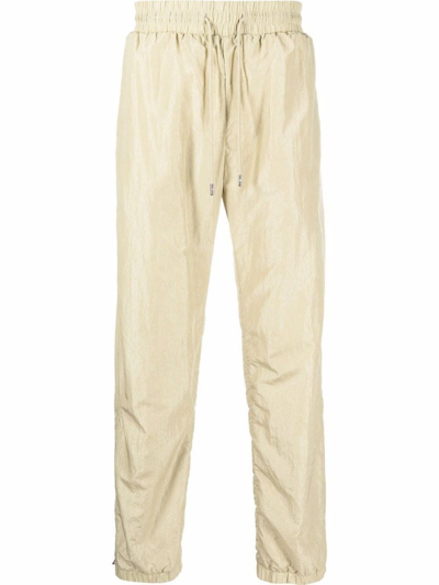 Just Don Stripe Side Beige Track Pants In Beige