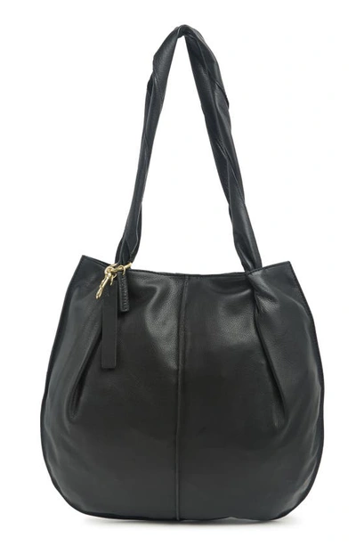 Shop Lucky Brand Onia Leather Hobo Bag In Black