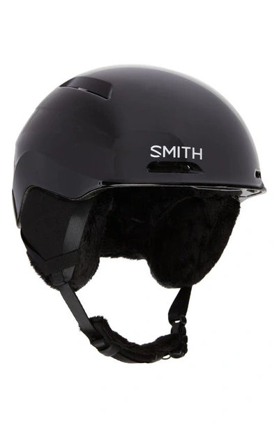 Shop Smith Kids' Glide Junior Snow Helmet In Black