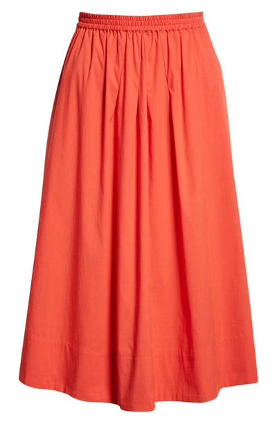 Shop Donna Karan A-line Skirt In Flame