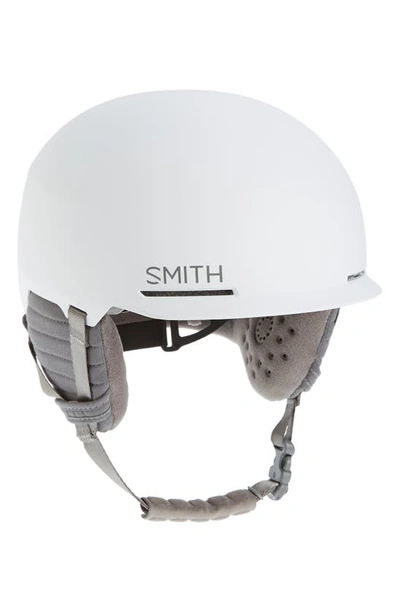 Shop Smith Scout Snow Helmet With Mips In Matte White