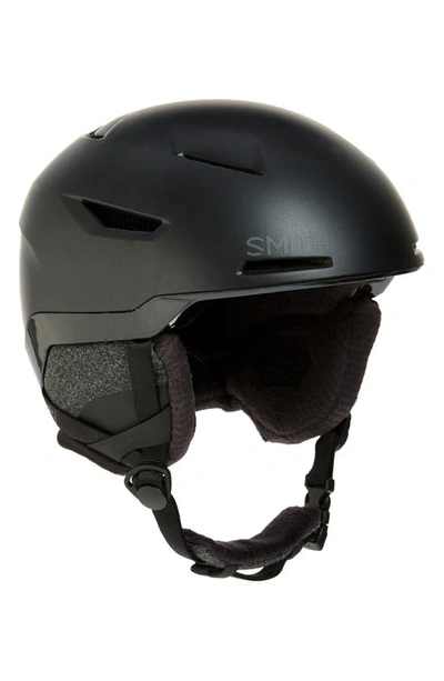 Shop Smith Vida Snow Helmet With Mips In Matte Black Pearl