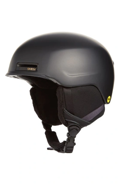 Shop Smith Allure Snow Helmet With Mips In Matte Black Pearl