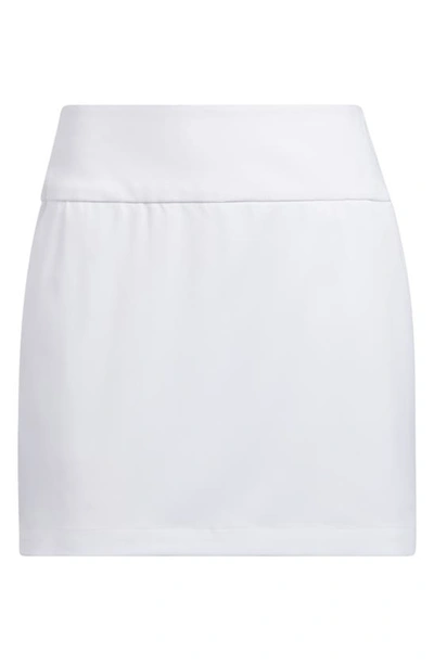Shop Adidas Golf Ultimate365 Recycled Polyester Skort In White