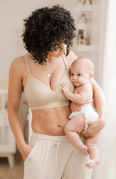 Kindred Bravely Women's Busty Sublime Hands-free Pumping & Nursing Bra In  Beige