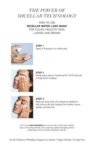 Revitalash® Cosmetics Micellar Water Lash Wash