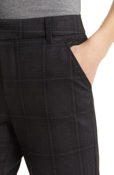 Shop Wit & Wisdom 'ab'solution High Waist Crop Pants In Charcoal Black