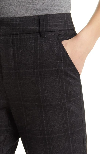 Wit & Wisdom 'ab'solution High Waist Crop Pants In Charcoal Black