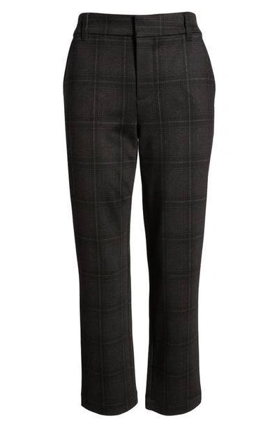 Wit & Wisdom 'ab'solution High Waist Crop Pants In Charcoal Black
