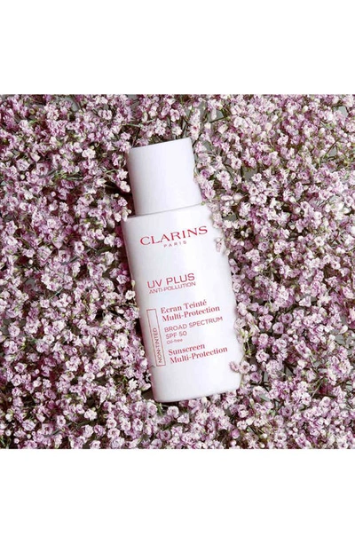 Clarins Uv Plus Anti-pollution Broad Spectrum Spf 50 Tinted Sunscreen Multi-protection In Medium