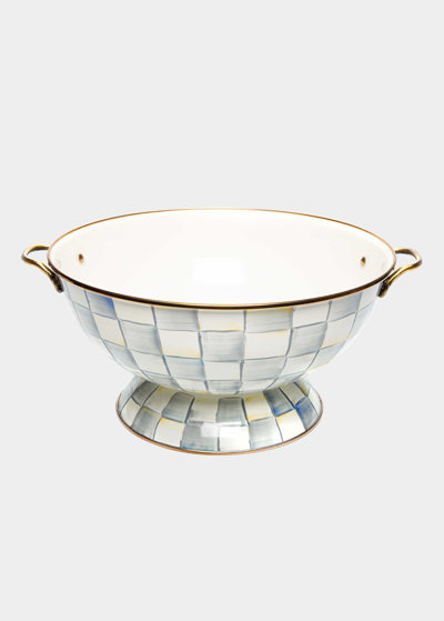 Shop Mackenzie-childs Sterling Check Everything Bowl