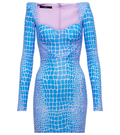 Croc shop print dress