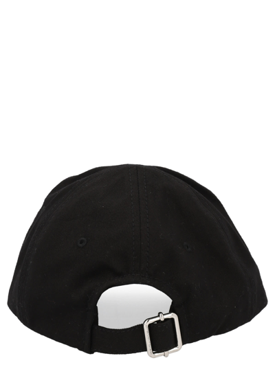 Off-white Arrow Drill Baseball Cap With 3d Embroidery In Black