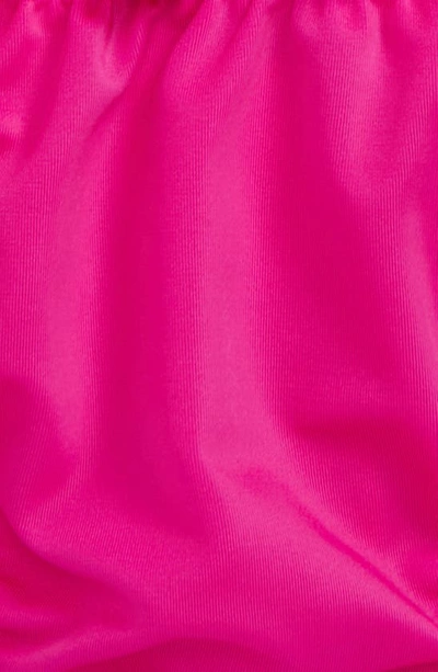 Shop Versace Kids' Ruffle Logo Two-piece Swimsuit In 1pe70 Cerise