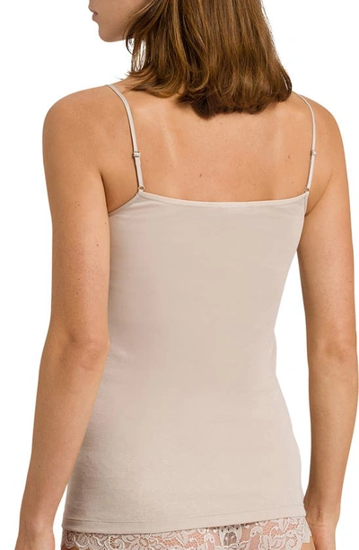 Shop Hanro 'moments' Camisole In Dune