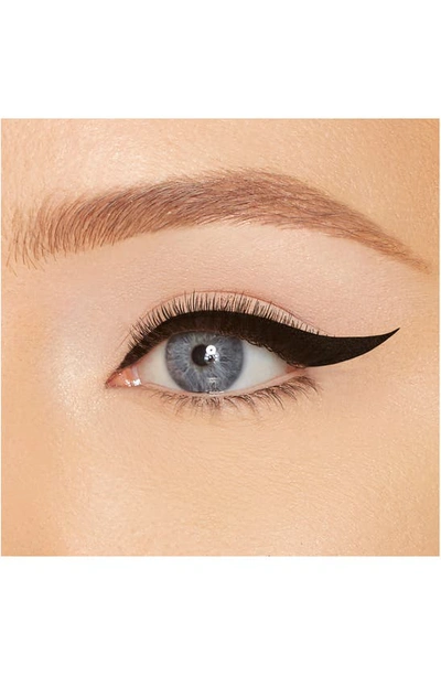 Too Faced Better Than Sex Easy Glide Waterproof Liquid Eyeliner Black 0.02 oz / 0.6 ml In Deepest Black