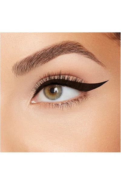 Too Faced Better Than Sex Easy Glide Waterproof Liquid Eyeliner Black 0.02 oz / 0.6 ml In Deepest Black